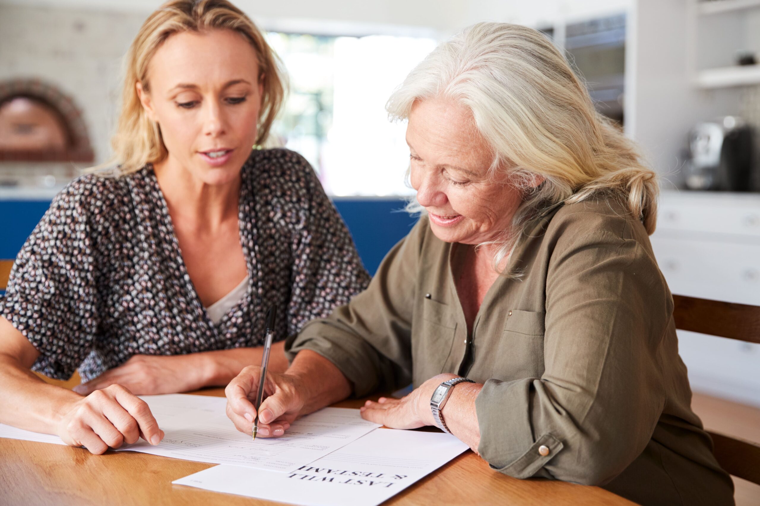 Probate Process 1 female friend helping senior woman to complete las 2023 11 27 05 03 04 utc min scaled